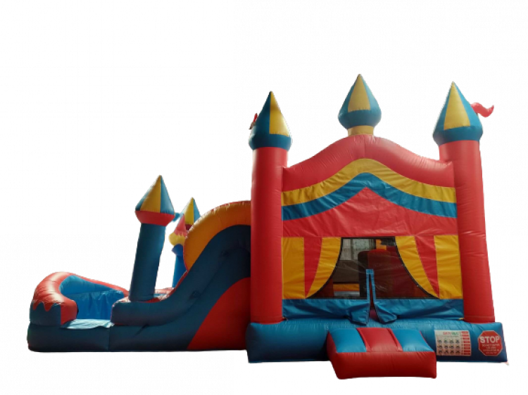 Wet/Dry Carnival Castle Combo Space Coast Party Rentals Palm Bay FL