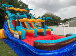 Screenshot 20250609 133730 1750357653 17ft Electric Palm Double Lane Waterslide